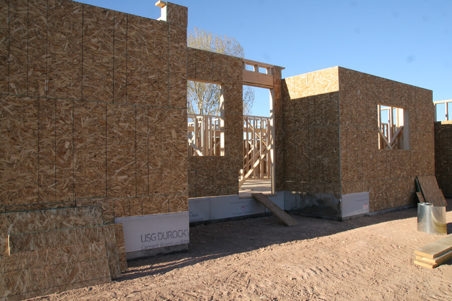 House Front Framing