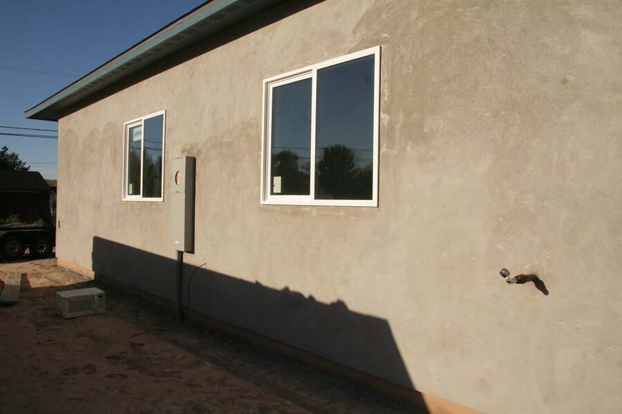 Side of House Stucco